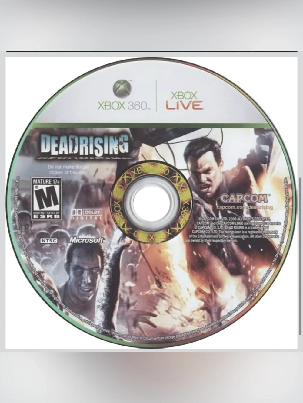 Dead Rising Game for Xbox 360 ⭐️⭐️EUC TESTED⭐️⭐️